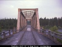 35430  Piteälvsbron : 1991 Inlandsbaneresan med SMoK, Resor, SvK 14 Gällivare--Storuman, Svenska järnvägslinjer